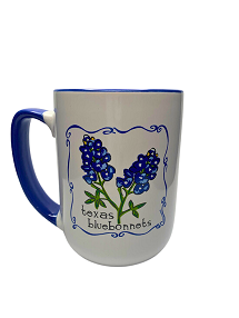 BB BLUE HANDLE MUG